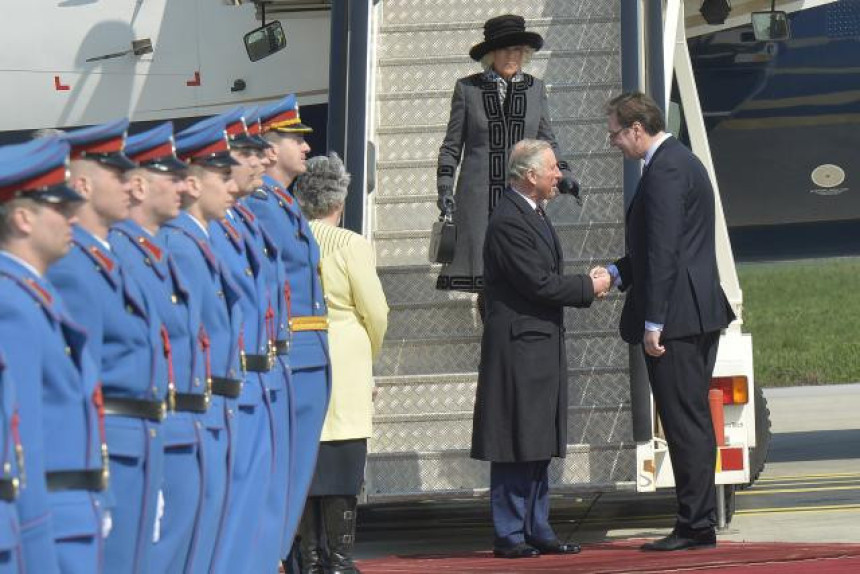 Vučić dočekao britanskog princa