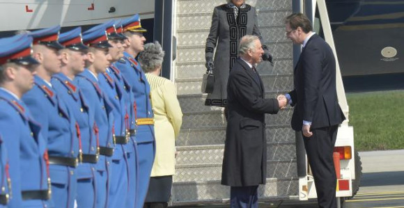 Vučić dočekao britanskog princa