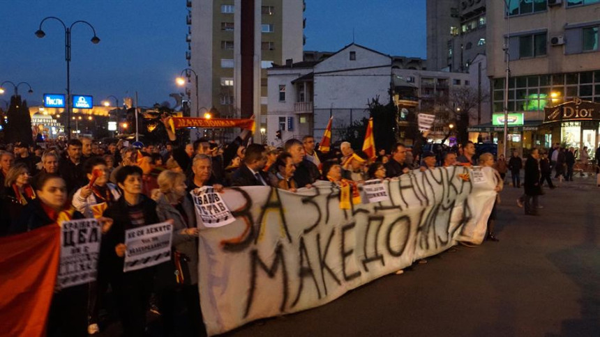 Ponovo protesti u Makedoniji