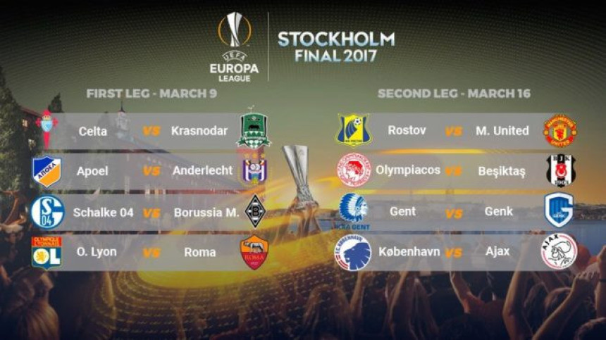 LE: Bešiktaš, Selta i Genk u 1/4-finalu!