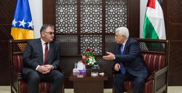 Ivanić razgovarao sa Mahmudom Abasom