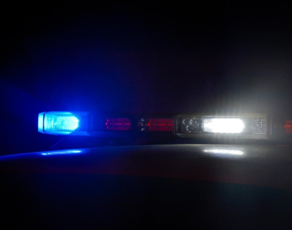 Džip se zapalio u toku važnje