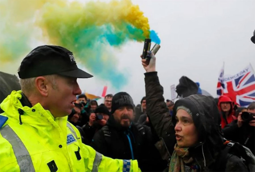 Protestni marš u Engleskoj