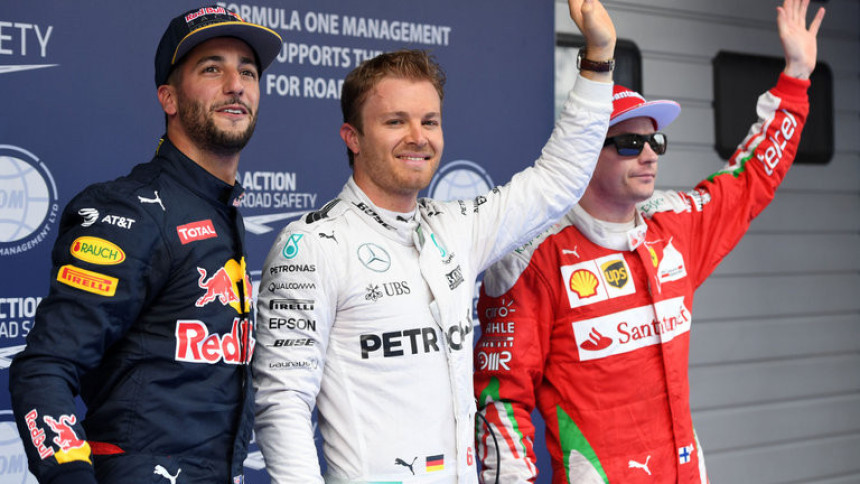 F1 - Kina: Rozbergu pol, Hamilton kreće posljednji!