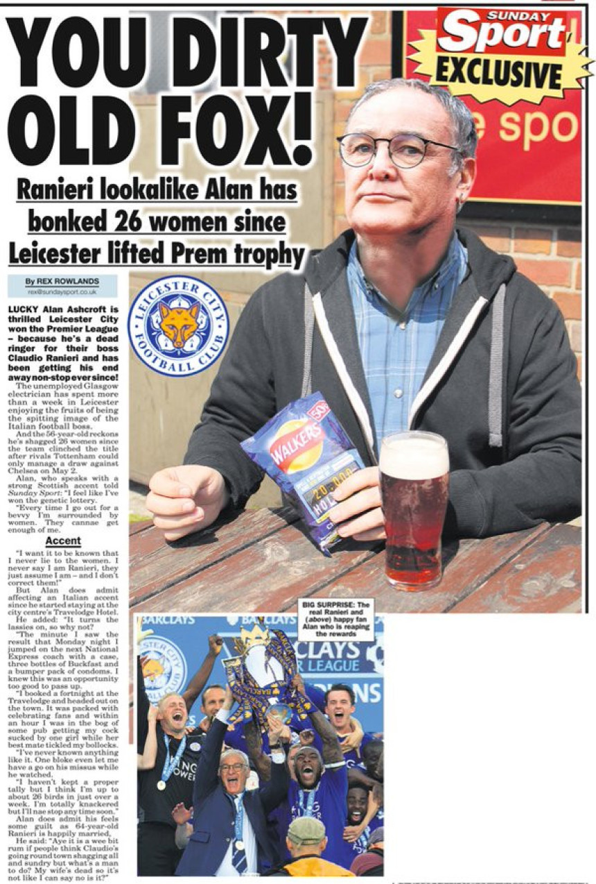 Искористио тренутак славе - спавао са 26 жена!!!