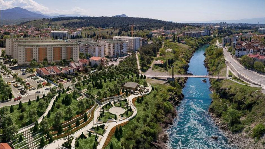 Црногорци граде Подгорицу на води