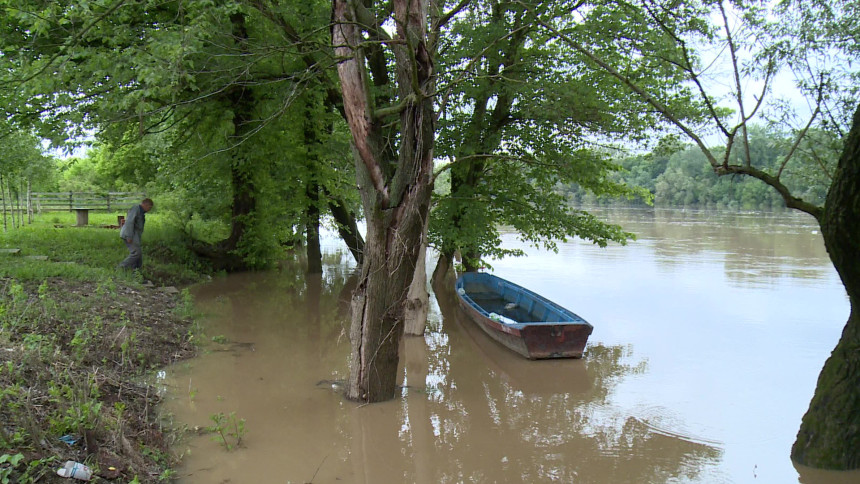 Водостај ријеке Саве у порасту 