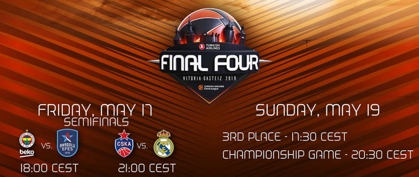 F4 - Sutra u Vitoriji: Obradović - Ataman, Real - CSKA!