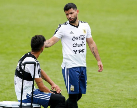 Aguero u timu Argentine protiv Islanda!