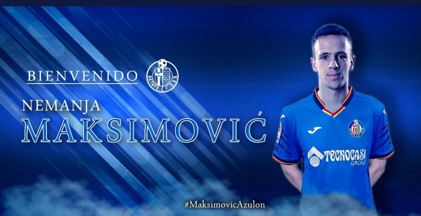 Hetafe ozvaničio transfer Maksimovića!