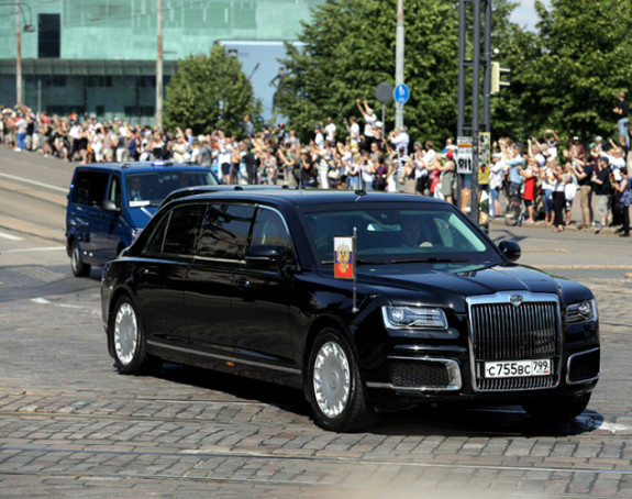 Automobil Putina izazvao pažnju