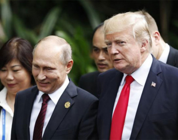 Хелсинки: Трамп и Путин на самиту