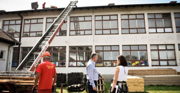 Санација школе тече по плану