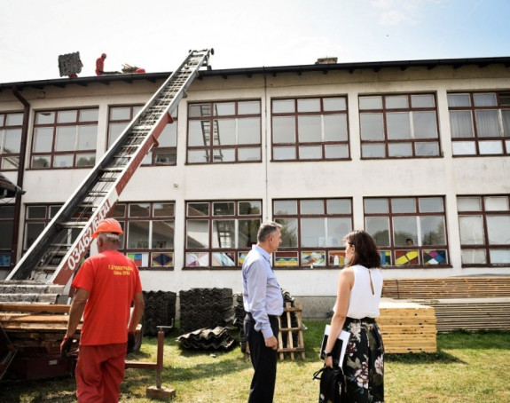 Sanacija škole teče po planu