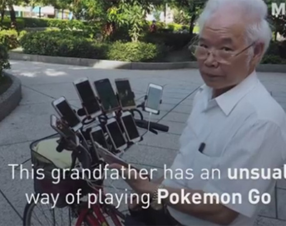 Igra Pokémon Go na 11 telefona