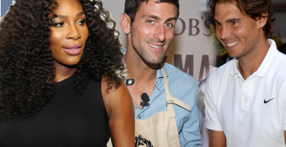Humanitarna večera: Novak, Rafa, Serena...