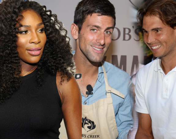 Humanitarna večera: Novak, Rafa, Serena...