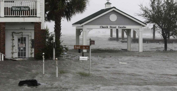 Delfini u borbi s naletom uragana