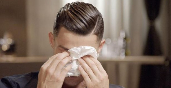 Ronaldo grcao u suzama zbog mrtvog oca