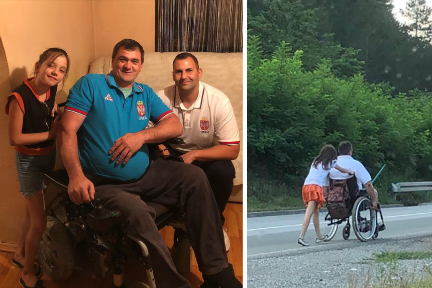 Saletov saradnik pomogao djevojčici i ocu invalidu