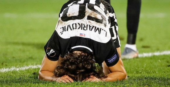 Ударац за Партизан: Марковић не игра против Манчестера!