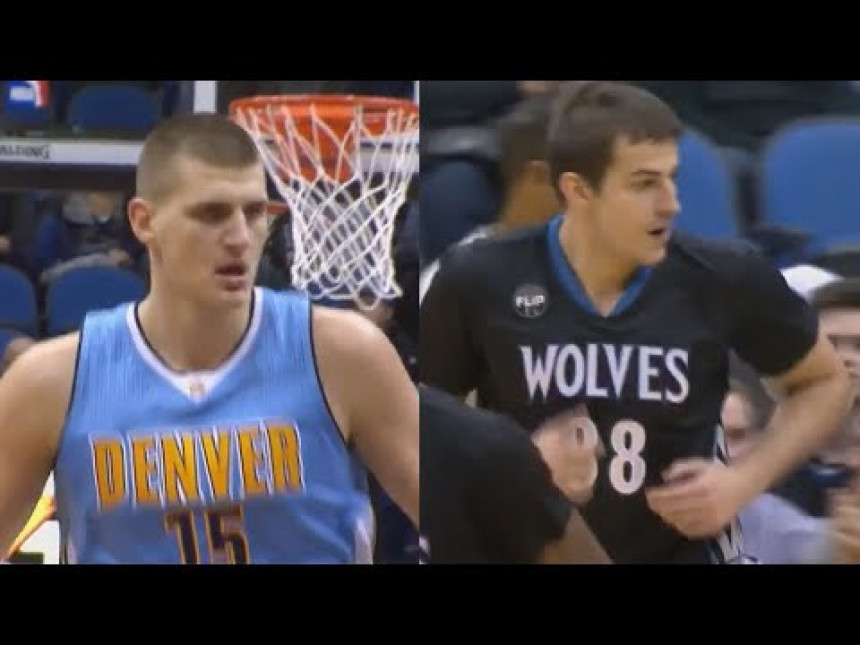 Видео - НБА: Јокић бољи од Бјелице, Денвер од Минесоте!