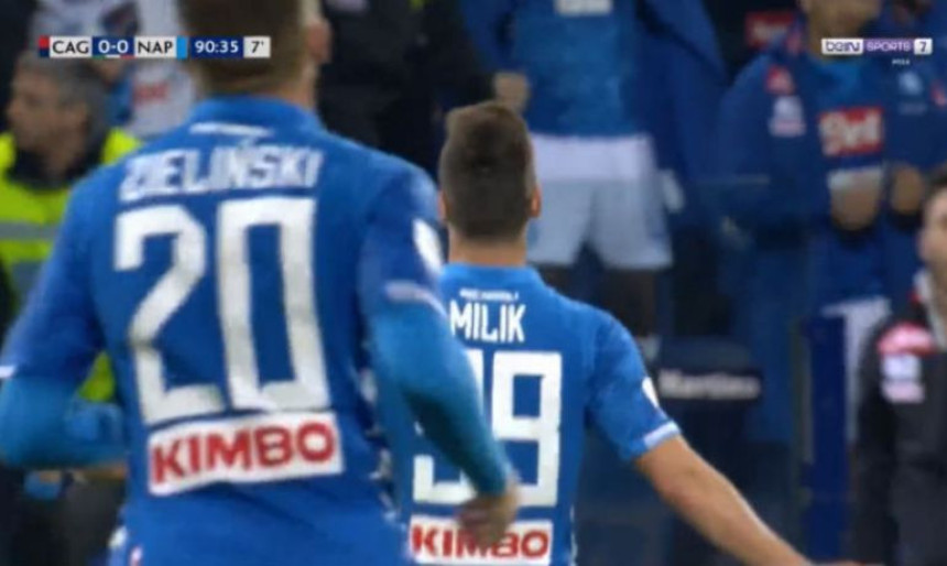 ITA: Izvuče se Napoli! Milikova ljepotica za TV špice!