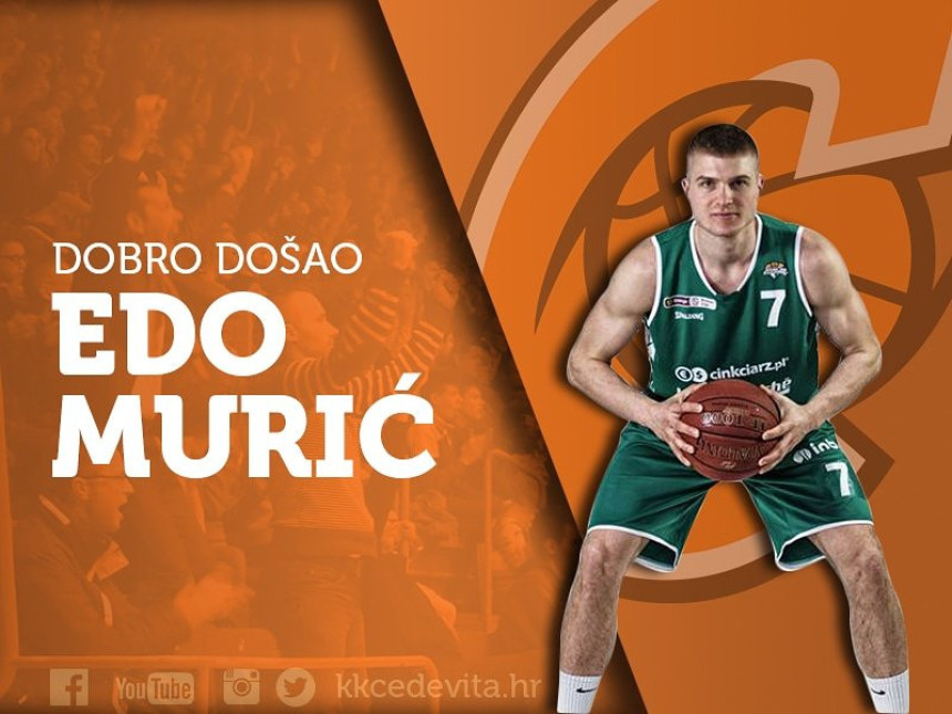 Cedevita jača - Edo Murić u Zagrebu!