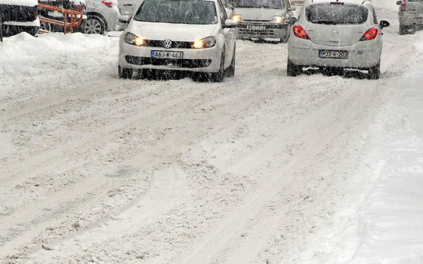 Bijeljina: Otežan saobraćaj