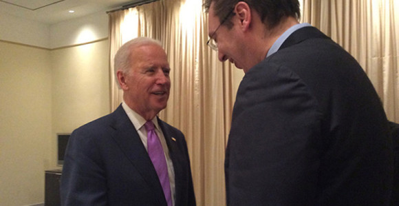 Vučić se sastao sa Bajdenom
