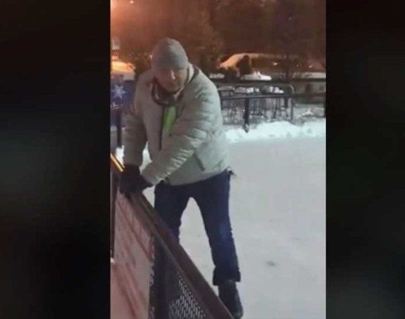 Овако изгледа кад Босанац клиза...