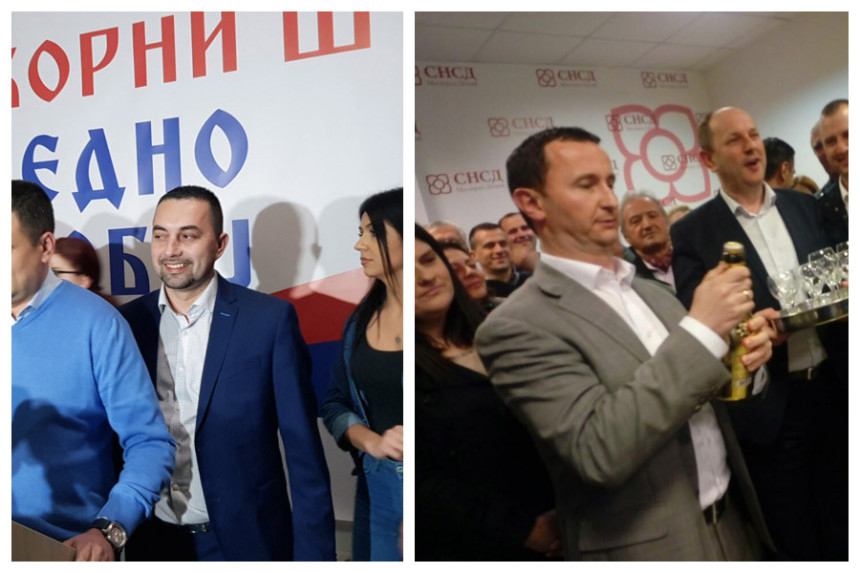 Izborno slavlje Jerinića i Ćurića