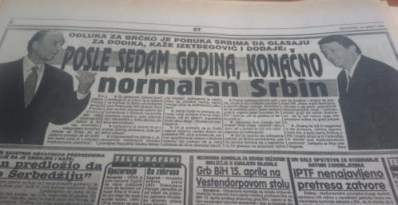 Kako je Alija hvalio Dodika