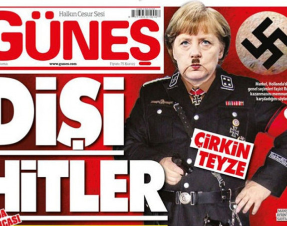 Медији у Турској: Меркел као Хитлер
