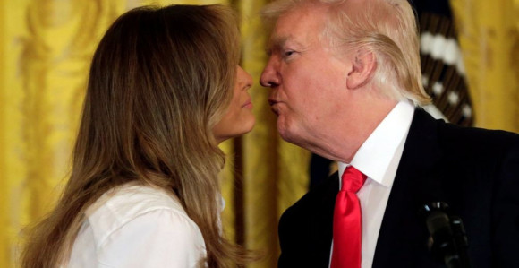 Ljubavna poruka Trampa Melaniji