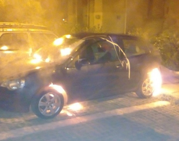Zapaljen automobil Podgoričanina 