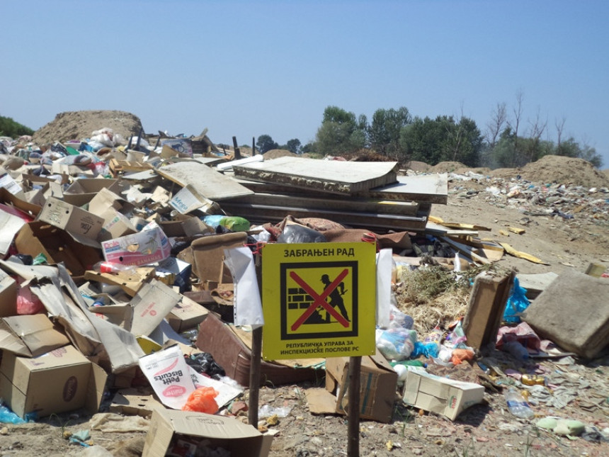 Opština Srbac zatrpana smećem