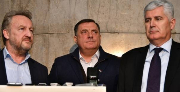 FORMIRANJE VLASTI: Danas ključni sastanak Dodika, Čovića i Izetbegovića