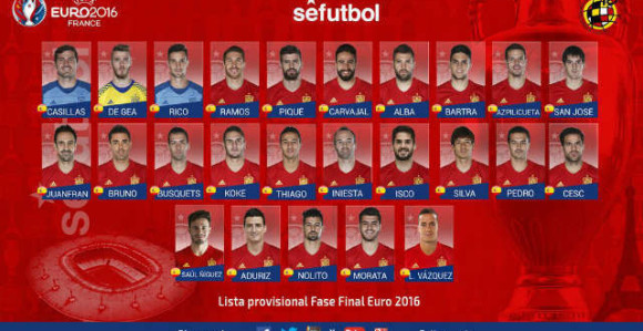 Spisak Španije za EURO: Ni Tores, ni Kosta, ni Mata!