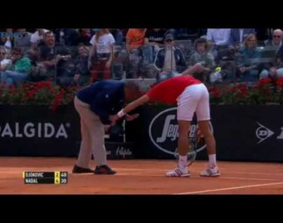 Video: Nole je mogao da bude kažnjen u Rimu zbog...?!