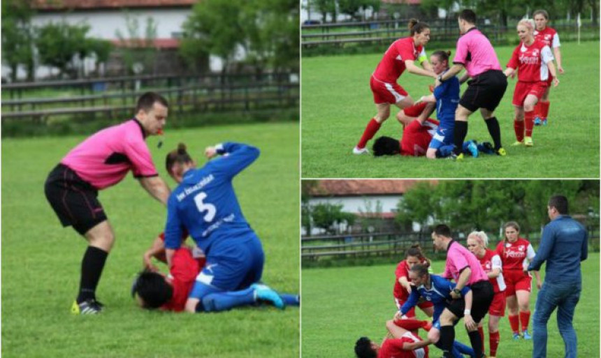 Brutalna tuča fudbalerki u BiH!