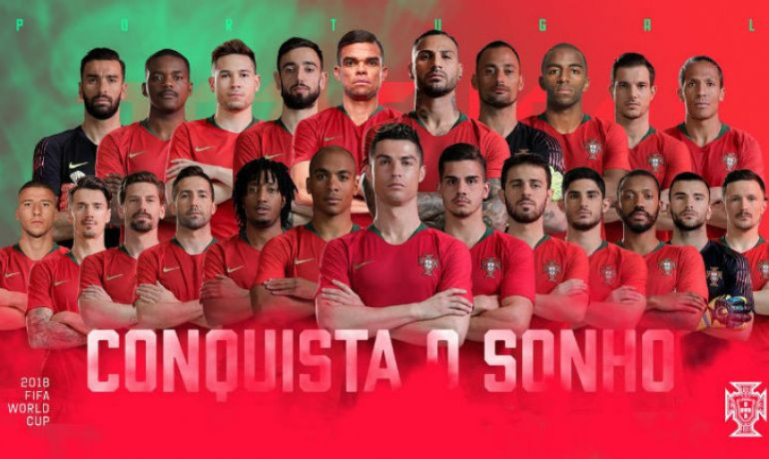 Konačan spisak Portugalije za SP...
