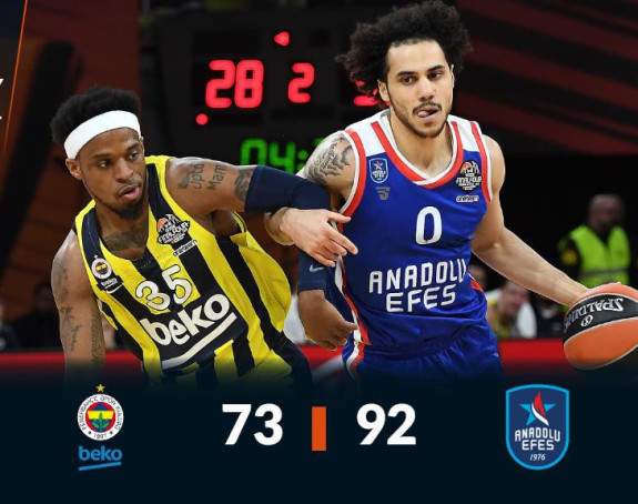 EL: Rekord karijere Micića, Efes je u finalu!