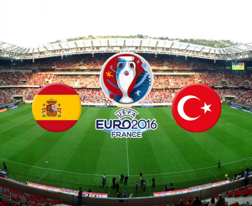 EURO - Srbi pogrešili kod jednog gola, Španci ''oduvali'' Turke!