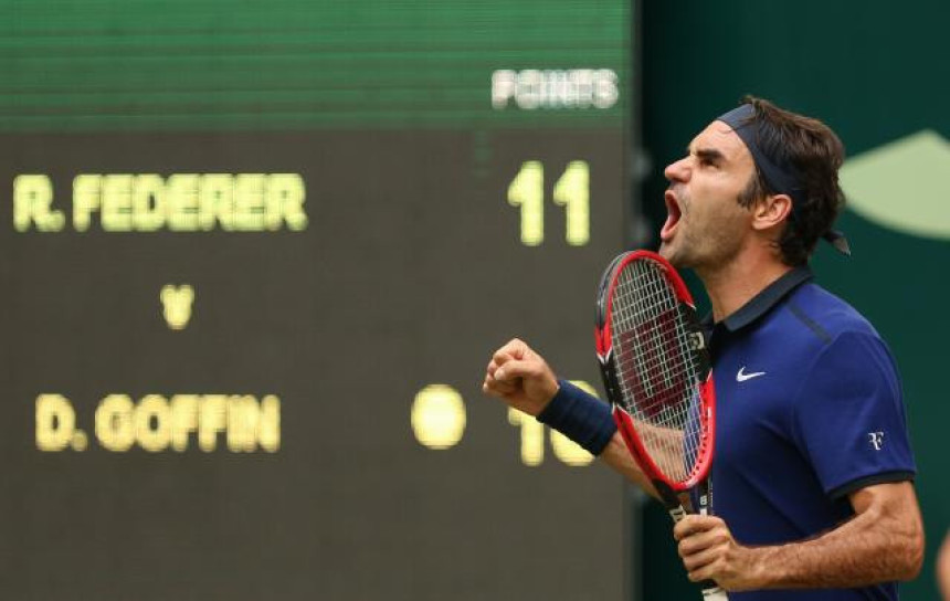 Hale: Federer siguran sa Gofanom, za finale sa Zverevim!
