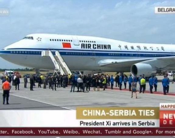 Kineska TV: Si Đinping stigao u Jugoslaviju