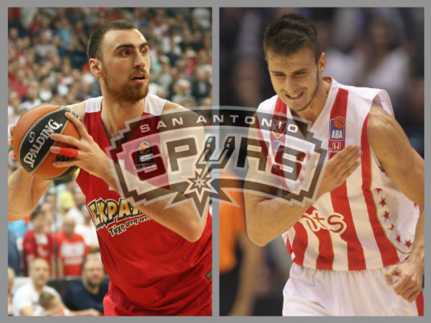 Milutinov i Dangubić odlaze u San Antonio!