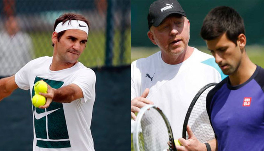 Beker: Ko je Novakova inspiracija? Pa, Federer!