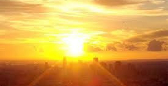 Sunčano vrijeme, rast temperature