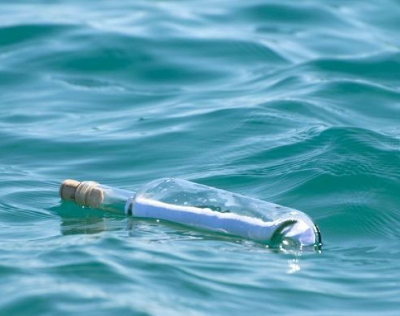 Poruka u boci stara pola vijeka